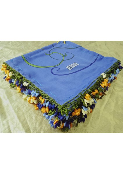 Cenk ve Reyhan Zarif ve Şık El Işi Iğne Oyalı Yazma/el Işi Iğne Yemeni/el Işi Tülbent/baş Örtüsü