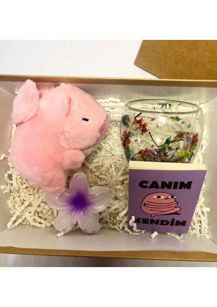 Kapibaralı Hediye Kutusu, Sevgiliye Özel ,doğum Günü Hediyesi
