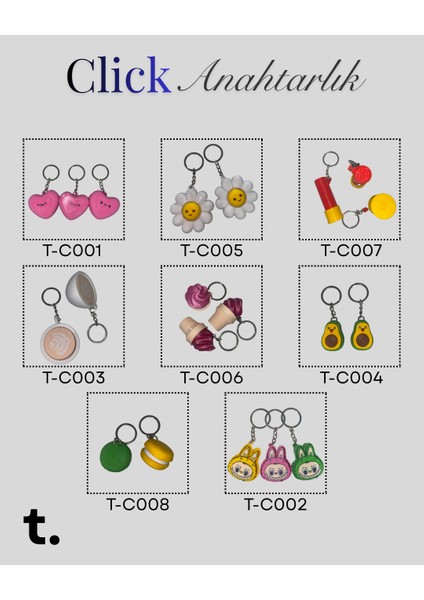 Standl Hediyeli Çoklu Anahtarlıklar fiyatları