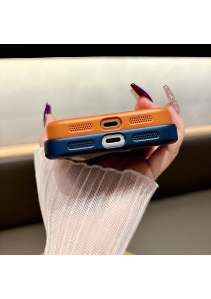 iPhone 15 Promax Uyumlu Magsafe Özellikli 17 Görünümlü Kamera Korumalı ''ag Glass'' Premium Kılıf