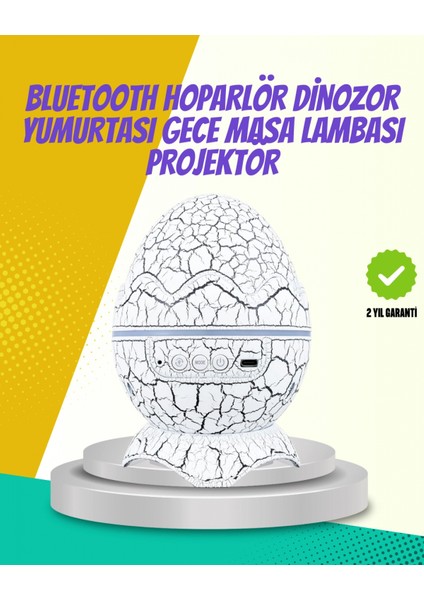 Ieg® Çocuk Odası Için Galaxy Projektör + Beyaz Gürültü + Uzaktan Kumandalı