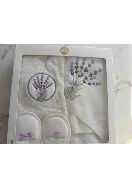 Bebek %100 Pamuk Terlikli Bornoz Takımı fiyatları