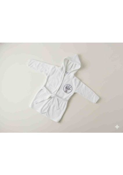 Bebek %100 Pamuk Terlikli Bornoz Takımı fırsatları