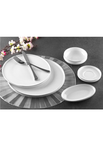 21 Parça Platin Bonnchina G3429 Kahvalti Takimi 6 Kişilik fiyatları