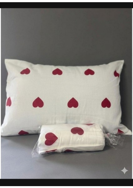 Kalp Battal Boy Lastikli Çift Kişilik Çarşaf Seti (+2 Yastık Kılıfı) modelleri