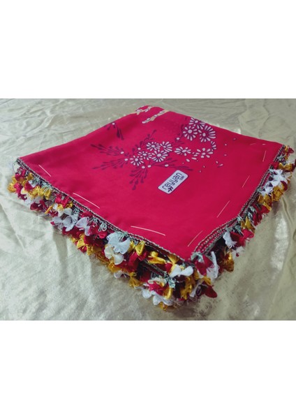 Cenk ve Reyhan Zarif ve Şık El Işi Iğne Oyalı Yazma/el Işi Iğne Yemeni/el Işi Tülbent/baş Örtüsü