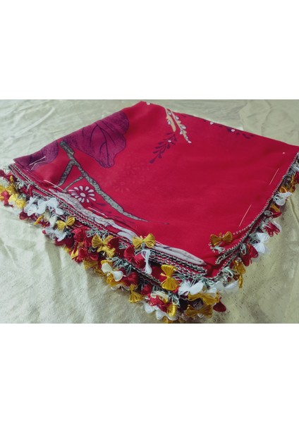 Cenk ve Reyhan Zarif ve Şık El Işi Iğne Oyalı Yazma/el Işi Iğne Yemeni/el Işi Tülbent/baş Örtüsü