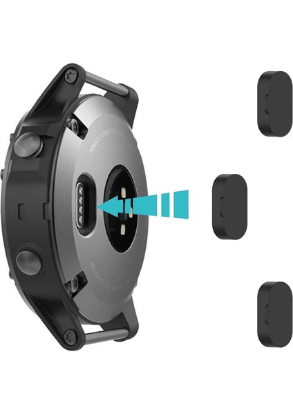 Garmin Instinct 3 - 50 mm Amoled Toz - Kir ve Su Sıçramasına Karşı Koruyucu Tıpa 3 Adet