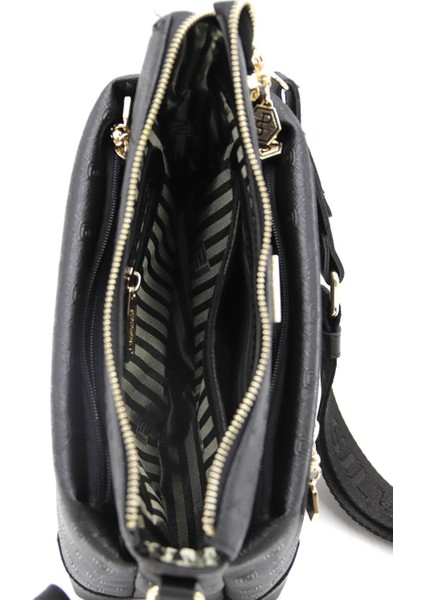 Silver & Polo Siyah SP1110 Kadın Çapraz Çanta