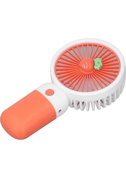 - 3 Kademeli Şarjlı Mini El Fanı - Turuncu & Beyaz Renk modelleri
