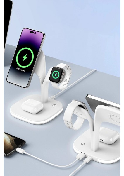 Ieg YM-UD22 Kablosuz Şarj Masaüstü Set - Beyaz indirimleri