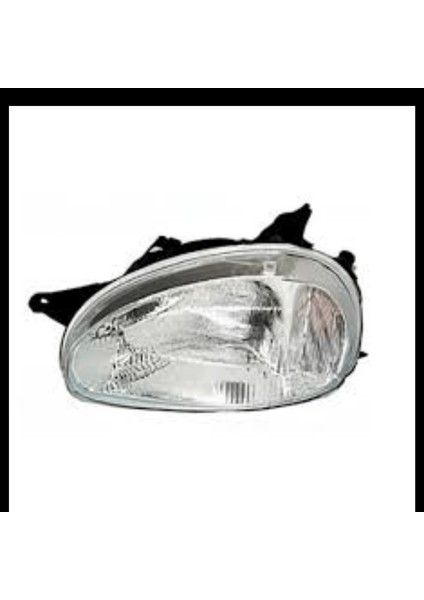 Opel Corsa B 93-00 Arası Uyumlu Far Sol Siyah Manuel 2243111 00 Wısco