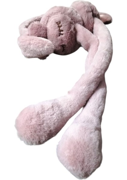 Çocuk Peluş Figürlü Oynar Kulaklı Hareketli Sesli Kışlık Kulaklık