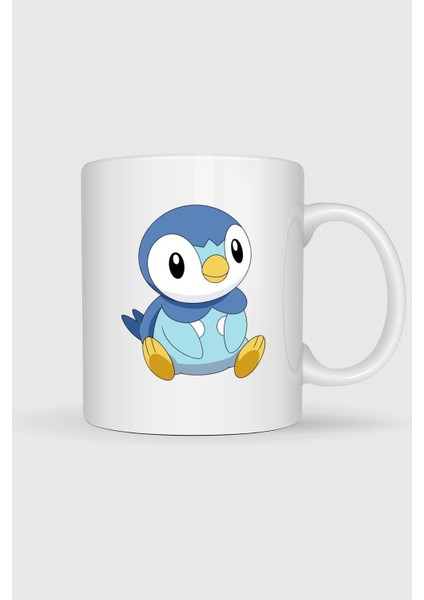 Piplup Baskılı Kupa Bardak