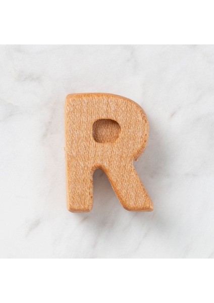 Hobi Baby Organik Ahşap Harf - R