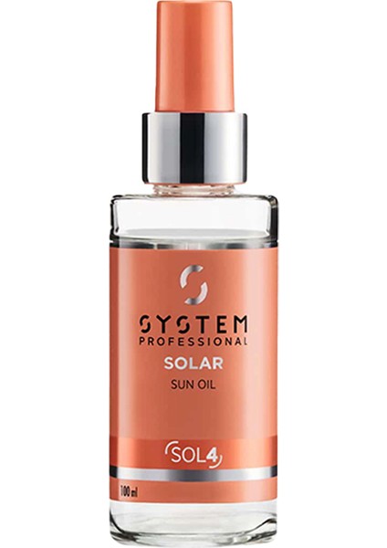 System Solar Güneşten Koruyucu Saç Bakım Yağı 100ML fiyatları