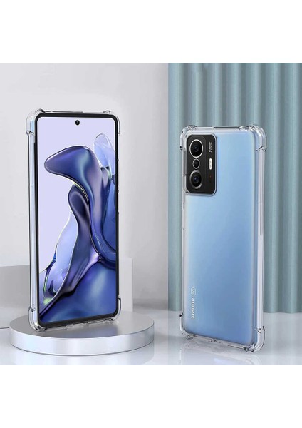 Xiaomi Mi 11T 5g Kılıf Brvh Nitro Anti Shock Silikon-Renksiz modelleri