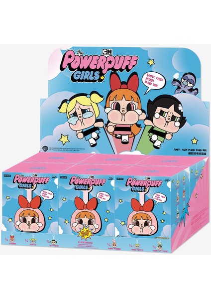 pop mart crybaby powerpuff gırls serisi modelleri