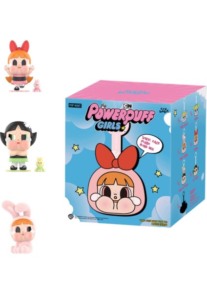 pop mart crybaby powerpuff gırls serisi indirimleri