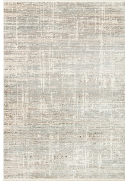 Athena Beıge Sık Dokuma Tekniği ile Üretilen Viskon Modern ve Sade Makine Halısı