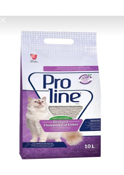 Lavanta Kokulu Topaklanan Bentonit Kedi Kumu 10 Lt modelleri