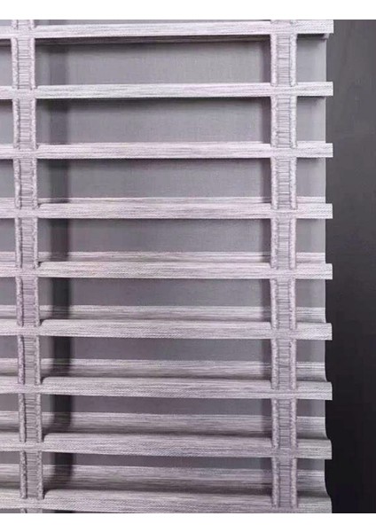 Picasso Shadow Silüet Kumaş Jaluzi Store Perde, Alüminyum Kasalı Yüksek Kaliteli - Gri 97686SHADOW indirimleri