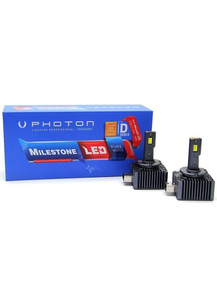 Milestone D1S LED Xenon Far Ampulü Takımı
