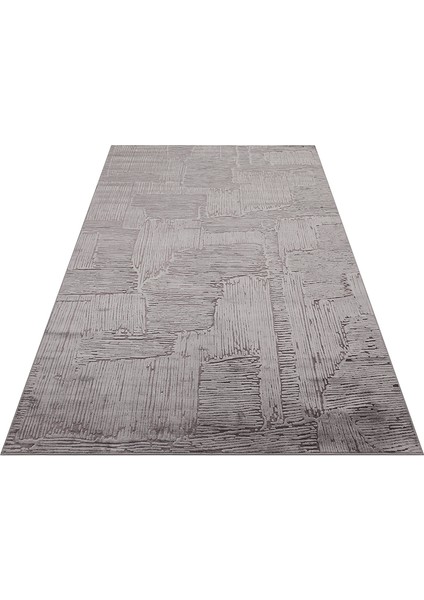 Aspendos 02 Antrasit, %100 Viskon Ipliğiyle Üretilmiş Parlaklııyla Her Dekora Uygun Salon Halısı