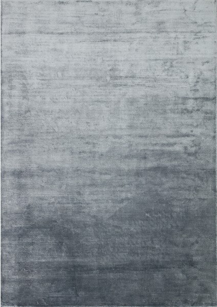 Pier Charcoal, El Dokuma Teknikleri ile %100 Naturel Viskondan Üretilen Sade Tek Renk Salon Halısı