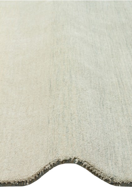 Odesa Pearl Blue, Modern Çizgilere Sahip Renk Geçişli %100 Saf Yün ile Üretilen Salon Halısı