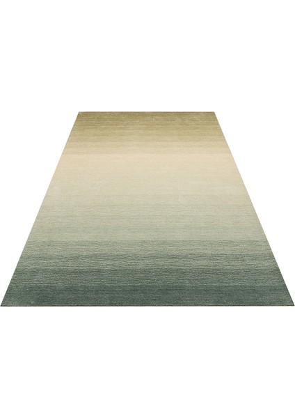 Odesa Pearl Blue, Modern Çizgilere Sahip Renk Geçişli %100 Saf Yün ile Üretilen Salon Halısı