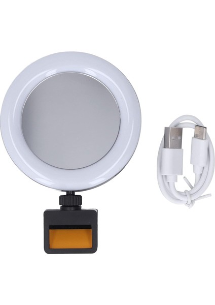 Şarj Edilebilir Selfie Halka Işık Klip Kapatıcı USB Çapa Cep Telefonu Yüz Zayıflama Taşınabilir USB Şarj Halka Işığı Güzellik Işığı ile LED Yüz Işığı... modelleri