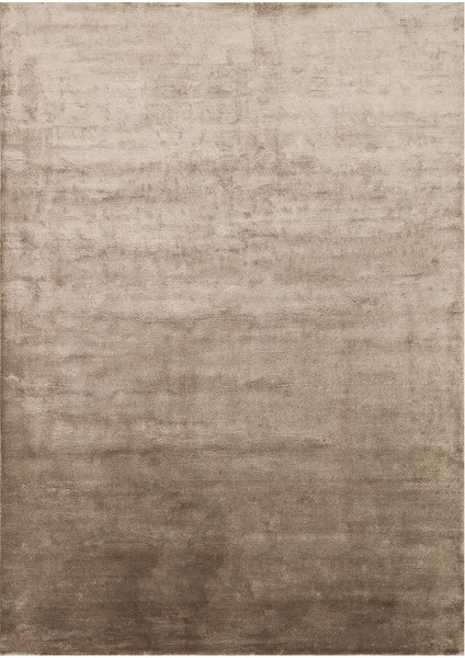 Pier Taupe, El Dokuma Teknikleri ile %100 Naturel Viskondan Üretilen Sade Tek Renk Salon Halısı