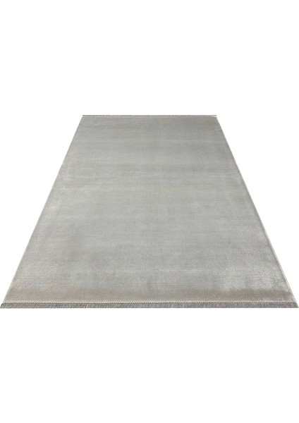 Porto Grey, %100 Viskon Kullanılarak Üretilmiş, Modern Tasarımlı Sade ve Şık Salon Halısı