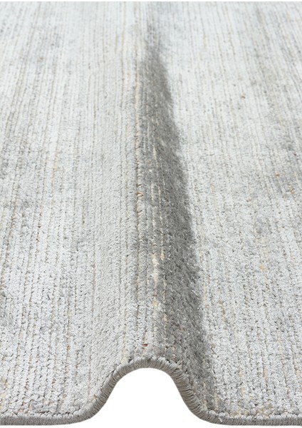 Toronto Grey, %100 El Dokuma, Yün ve Viskon Karışımlı Country Tarzı Salon Oturma Odası Halısı indirimleri