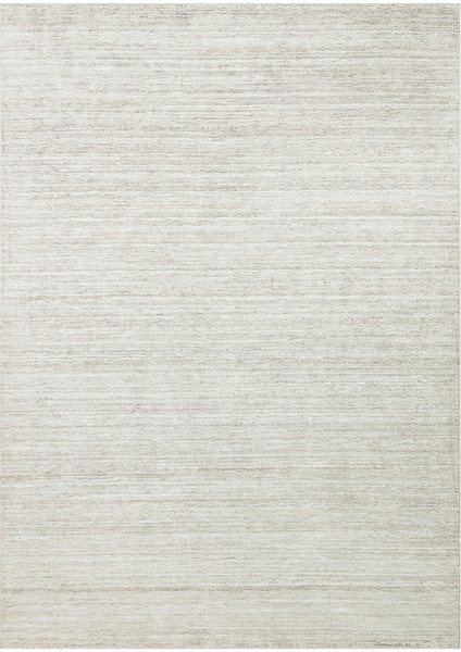 Osaka Beıge Ipek ve Yün ile Üretilen Yüksek Kaliteli %100 El Dokuması Sade & Düz Salon Halısı