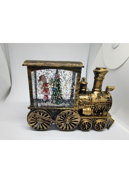 Noel Temalı Işıklı Kar Küresi Tren fırsatları