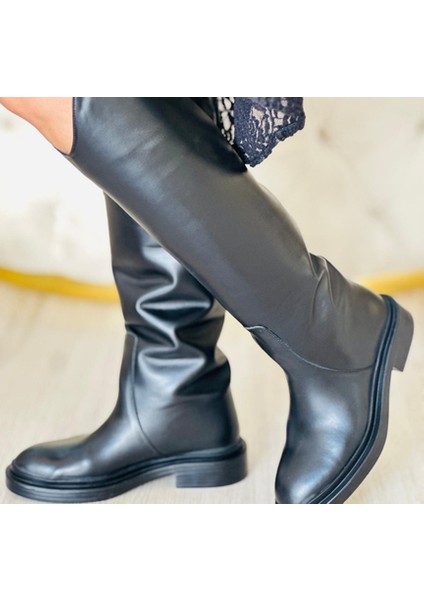 Addasso Hakiki Deri Çizme