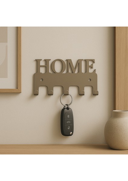 Home Yazılı Metal Anahtarlık Askısı | Duvar Tipi Anahtar Organizer fırsatları