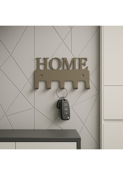 Home Yazılı Metal Anahtarlık Askısı | Duvar Tipi Anahtar Organizer indirimleri