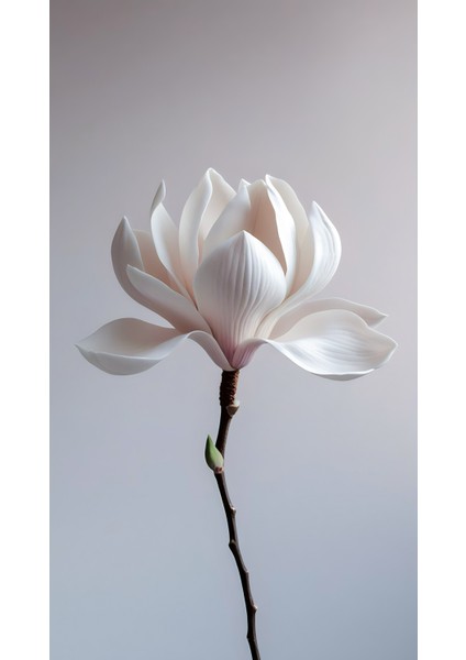 |soft|mavi-Beyaz Minimal Çiçek Kombini |çerçeveli Cam Tablo 3lü Dikey fiyatları