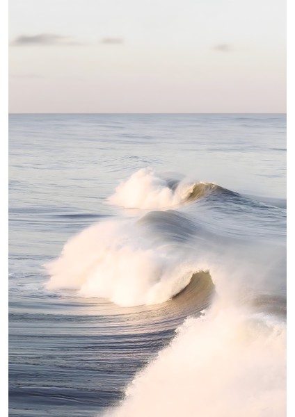 |soft|mavi-Beyaz Minimal Çiçek Kombini |çerçeveli Cam Tablo 3lü Dikey modelleri