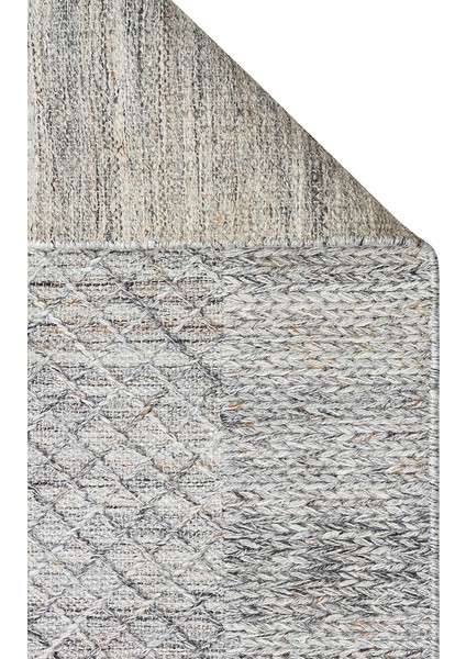 Lhasa Grey, Polyester, Yün ve Pamuk Karışımıyla Üretilen Dayanıklı ve Hasır Dokulu Halı fiyatları