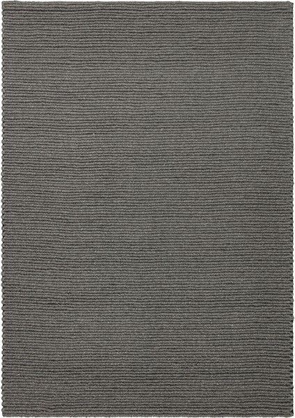 Wolly Grey, %100 Yün Kullanılarak El Işçiliğiyle Örülmüş, Yumuşak Dokulu Bohem Halı