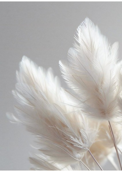 |soft|beyaz Çiçek Yaprak Minimal Kombin|çerçeveli Cam Tablo 3lü Dikey fırsatları