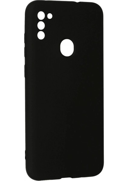 Ieg Samsung Galaxy A11 Kılıf Nano Içi Kadife Silikon - Siyah modelleri