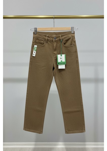 Bayhas Kahverengi Kanvas Pantolon