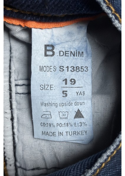 Bayhas B.denım Çocuk Jean Pantolon