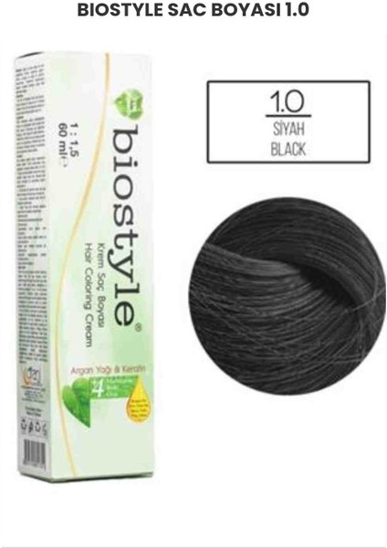 Saç Boyası 1.0 Siyah