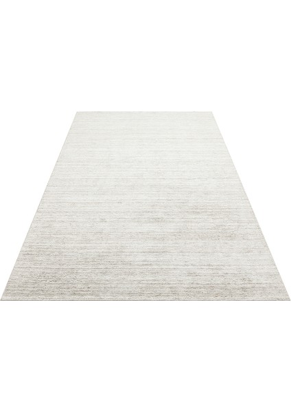 Osaka Beıge Ipek ve Yün ile Üretilen Yüksek Kaliteli %100 El Dokuması Sade & Düz Salon Halısı